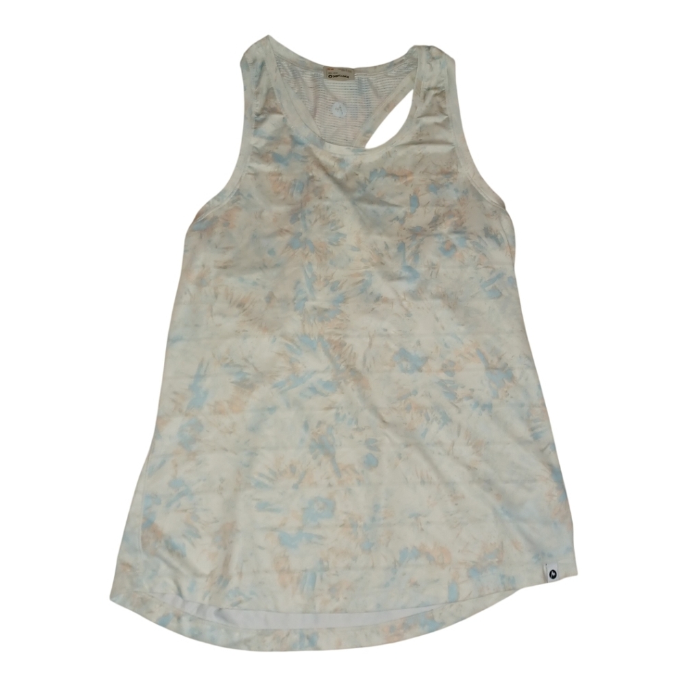 Marmot Women's Beta Tank Top Hazy Afternoon Exploding Flowers Size M